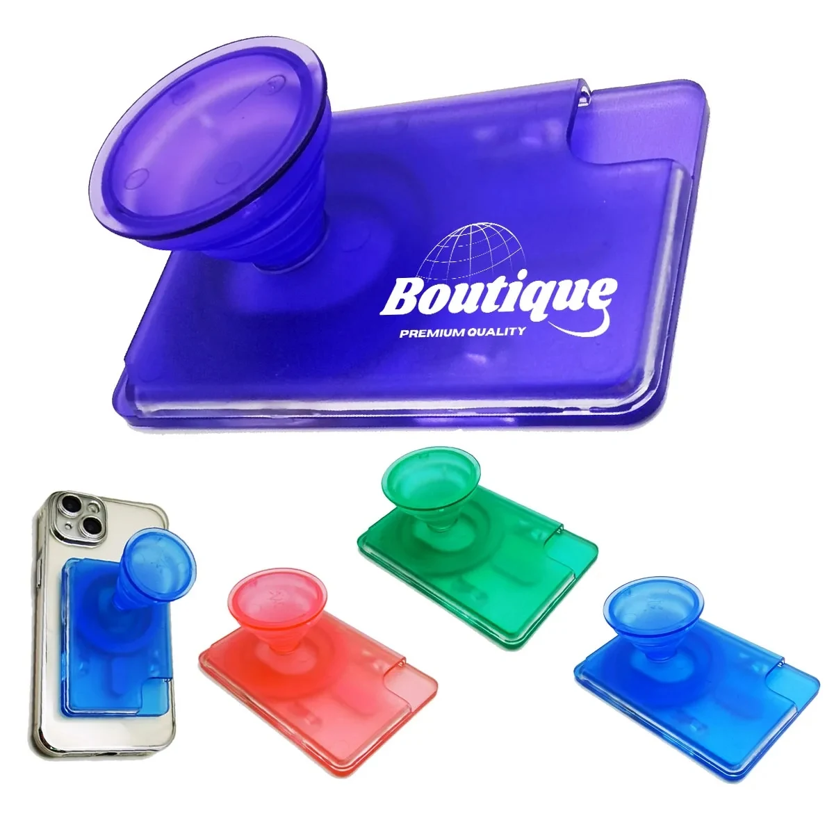 Magnetic Card Wallet Hand Holder with Phone Stand 1
