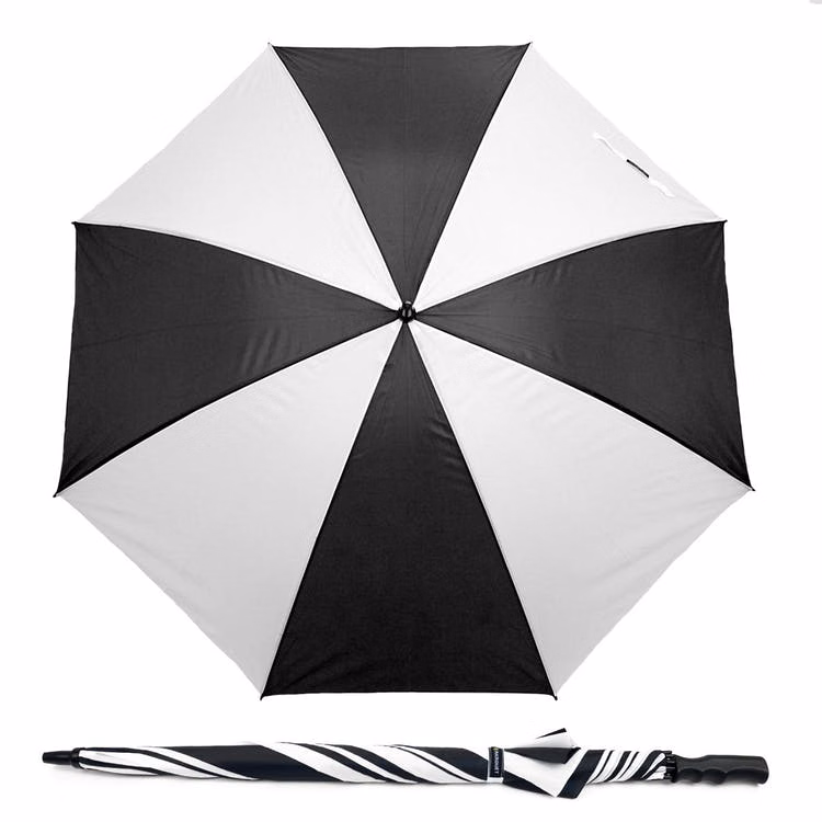 Umbrellas - Black & White Windproof