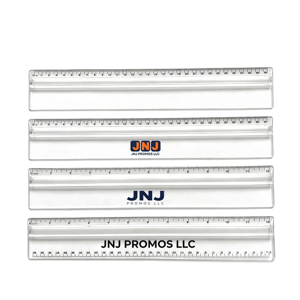 12" Plastic Magnifying Ruler 1