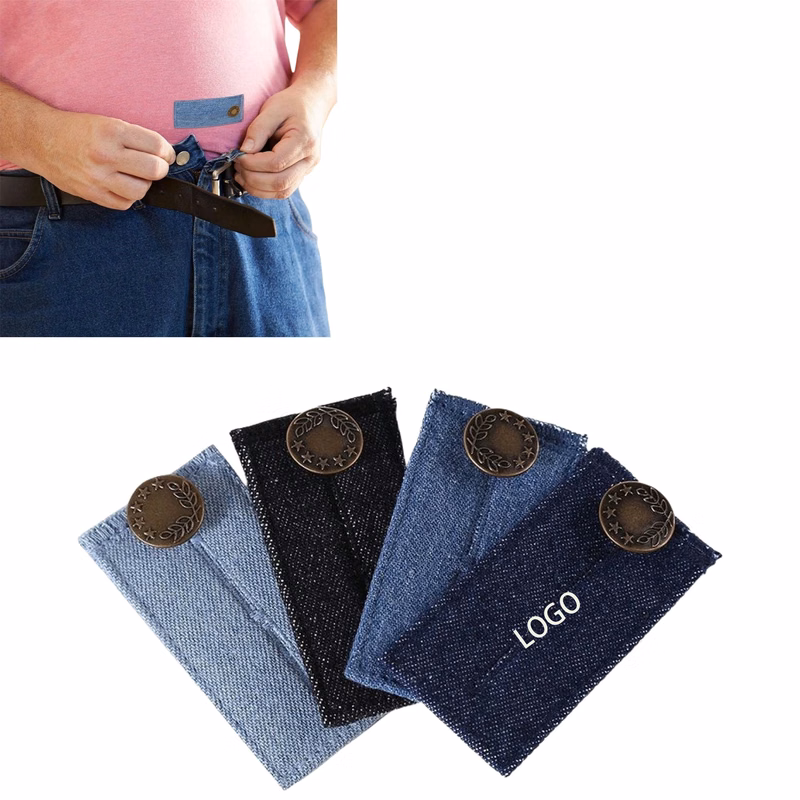 Pant Waist Extenders With Metal Button