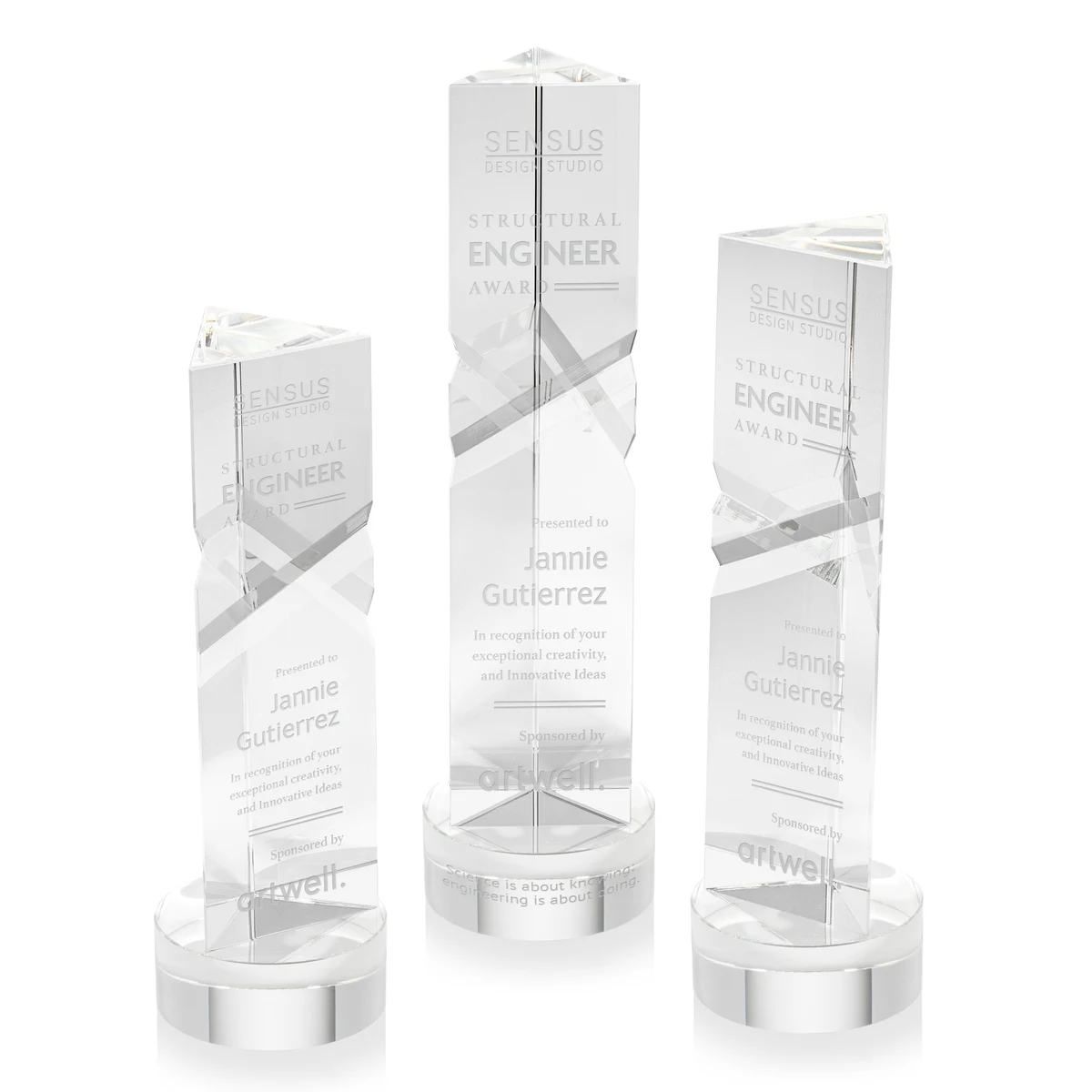 Oakham Award on Stanrich Base - Clear 1