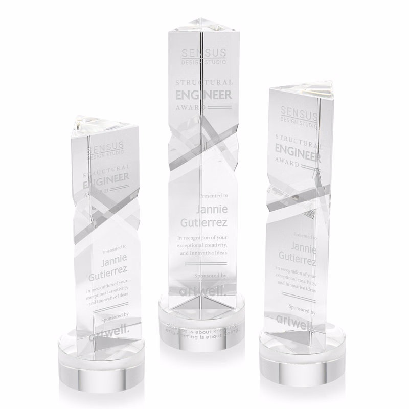 Oakham Award on Stanrich Base - Clear