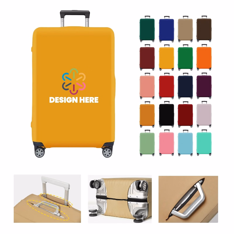 Full Color Polyester Stretch Luggage Dust Cover