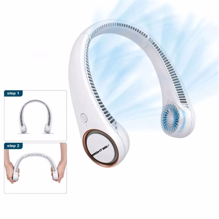 Ultra-Long-Lasting 3600mAh Wearable Neck Fan