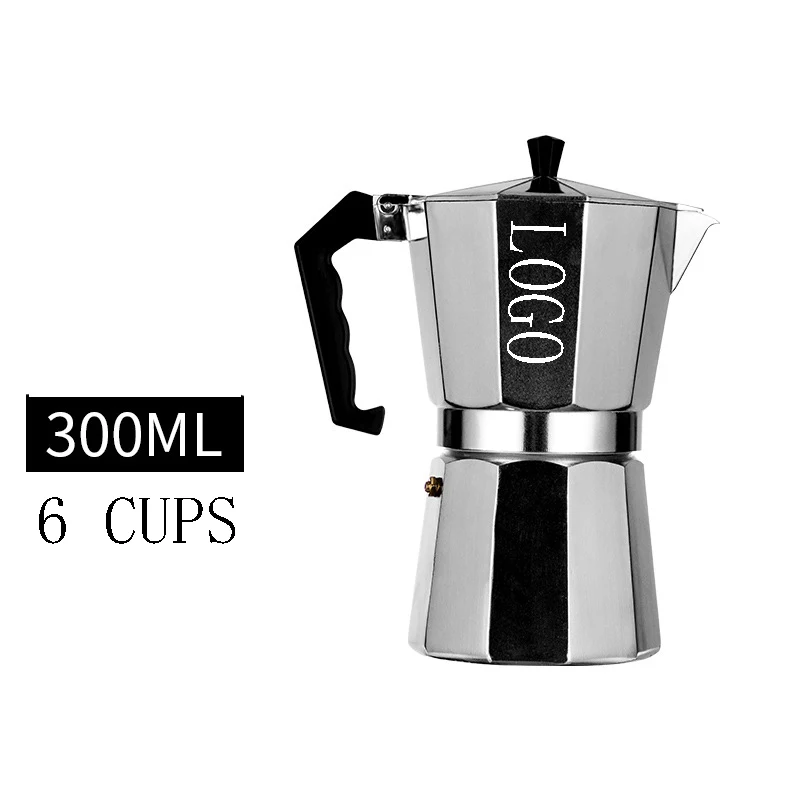 The Perfect Stove Top Aluminum Espresso Coffee Maker---6 Cups 1