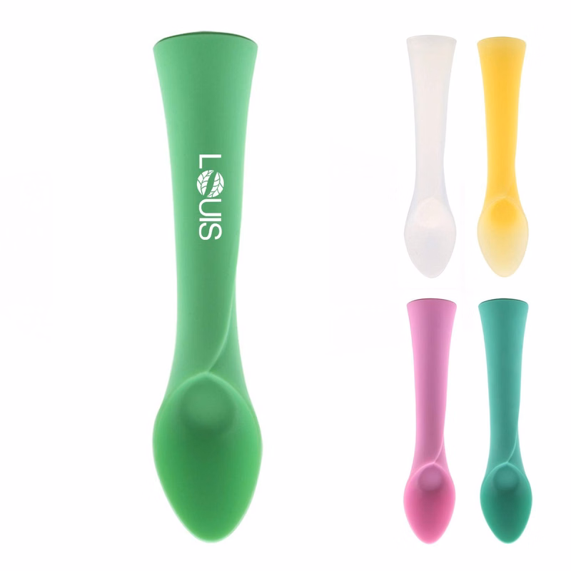Baby Silicone Training Spoon