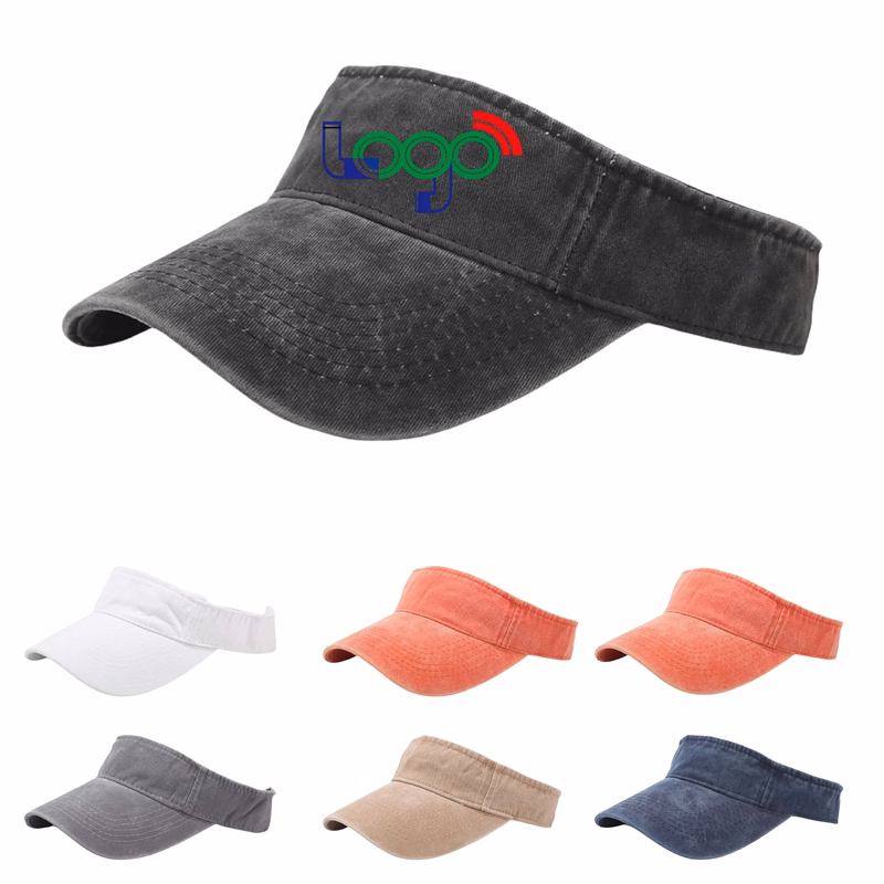 Custom Logo Cotton Sun Visor MOQ20