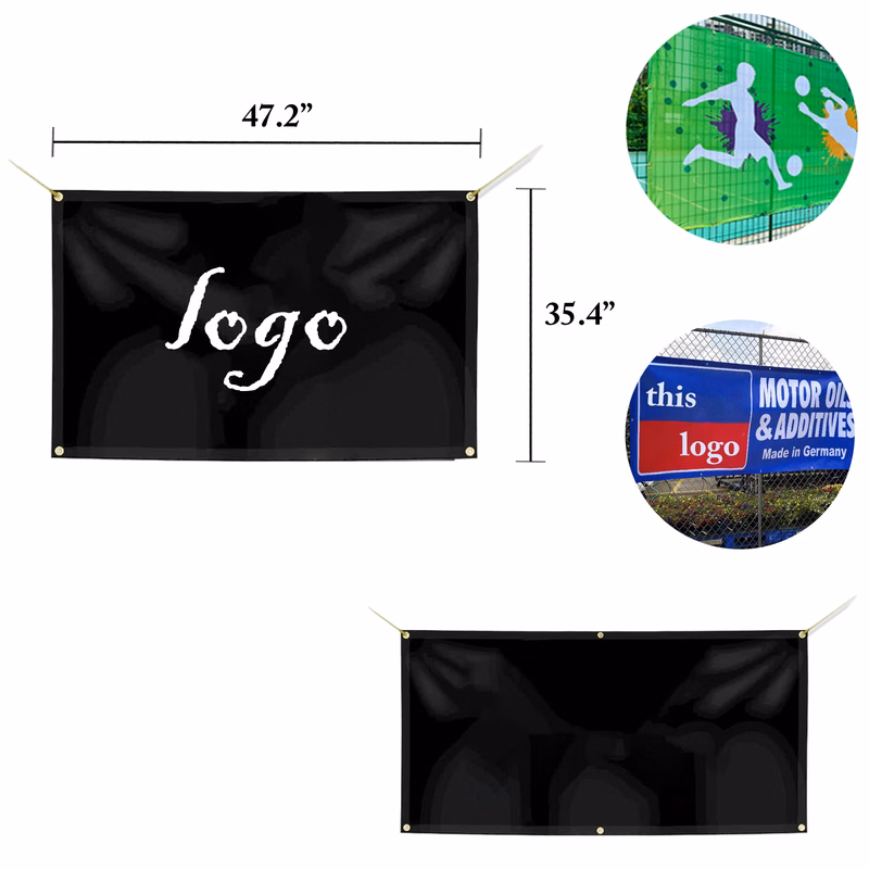 Custom Waterproof 360g PVC Birthday Banner