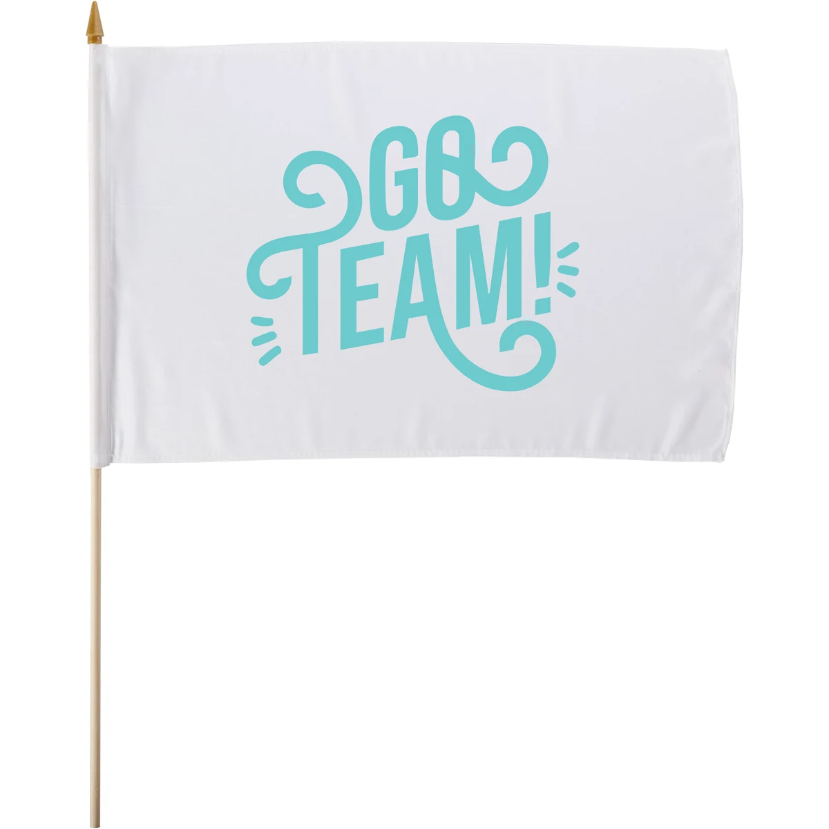 12 in. x 8 in. Custom Hand Held Flag 1