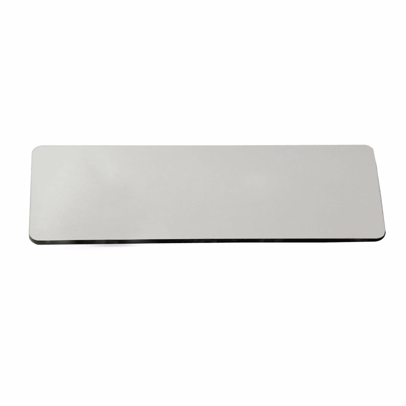 3"W x 2"H Executive metallic personalized Name Badge