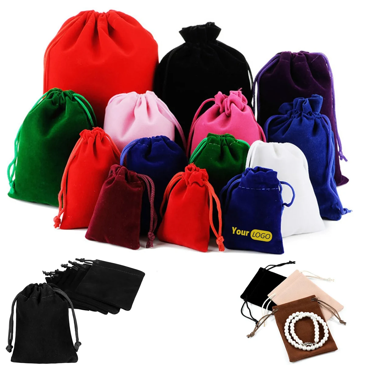 Gift Jewelry Drawstring Pouch 1