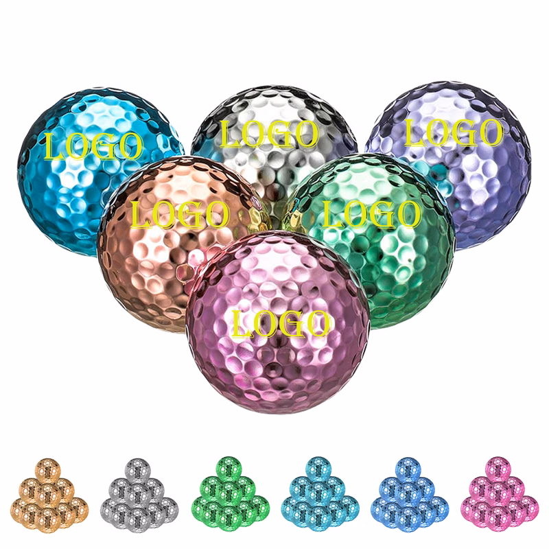 Colorful Electroplated Golf Balls