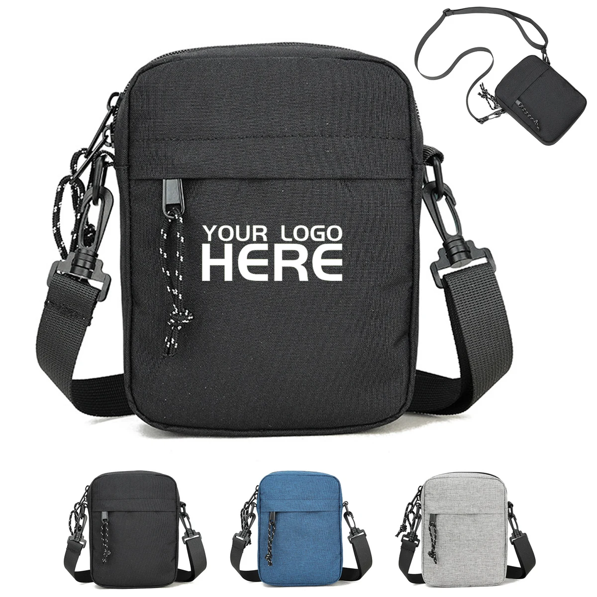 Mens Small Crossbody Shoulder Bag 1