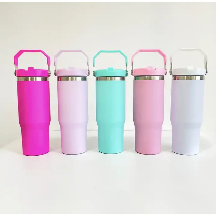 Double Walled Vacuum Insulated Water Bottle, custom water bottle with logo imprint 1