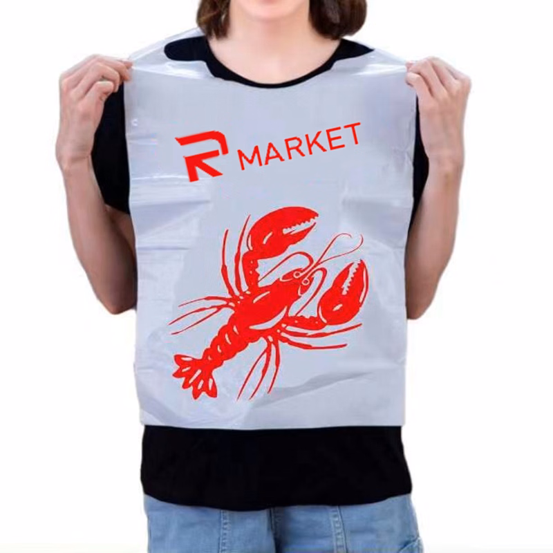 Disposable Plastic Bib