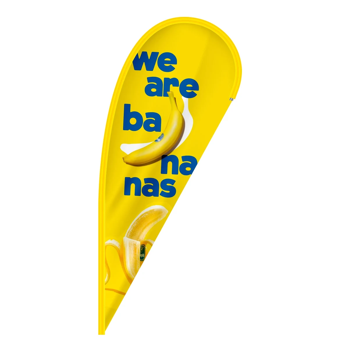 Custom Digital Printed Teardrop Flags 5.5' x 2.5' 1