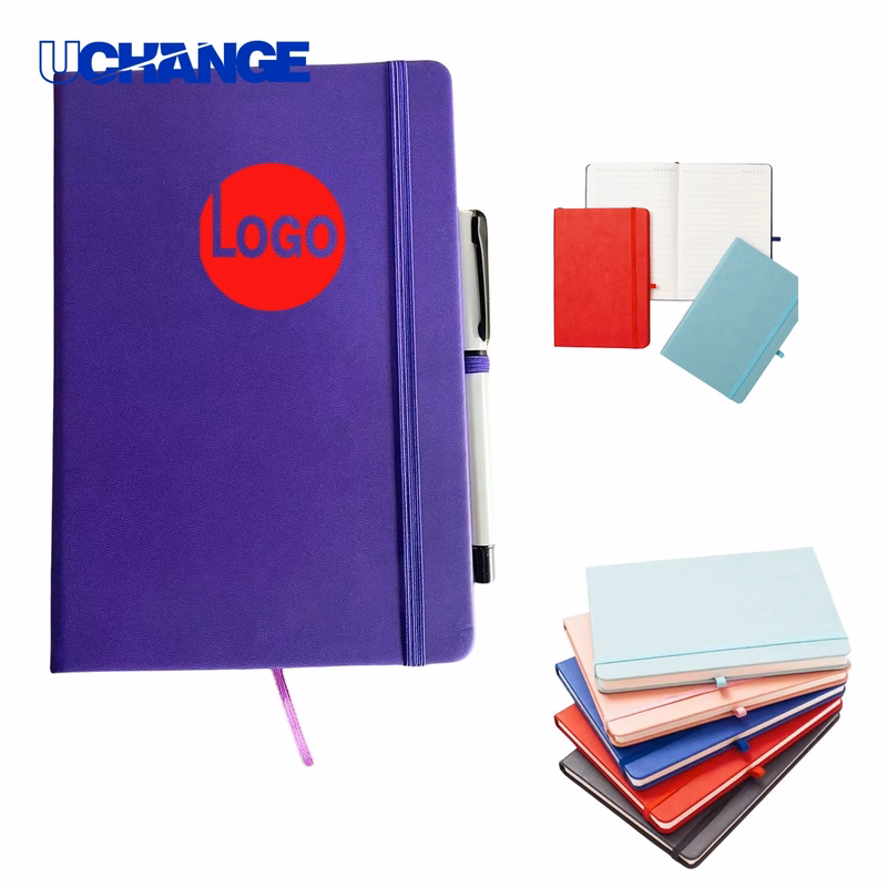 A6 PU Notebook Journal with Pen