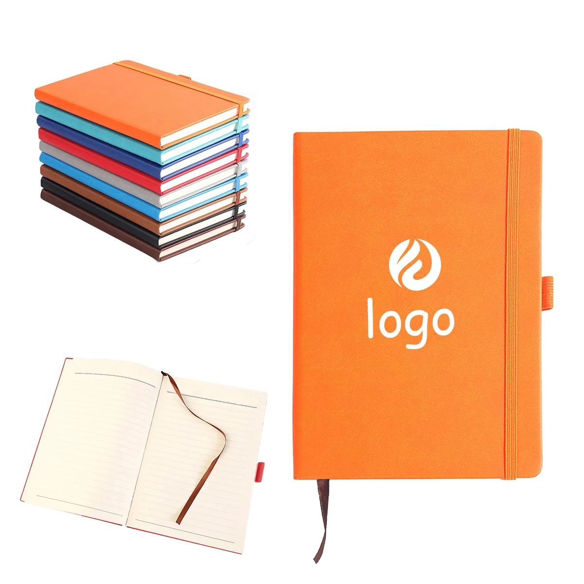 Lined Journal w/Pen Holder 1