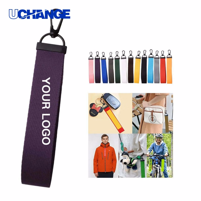 Ribbon Keychain Strap for Promotions