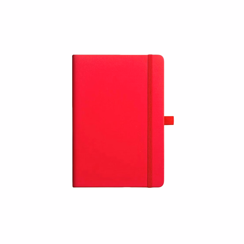 PU Leather A5 Notebook With Elastic Strap And 100 Sheets