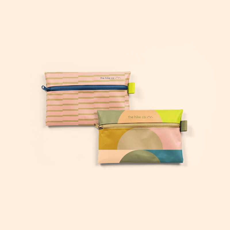 TARPAULIN ZIP FRONT POUCH - 4CP - SMALL