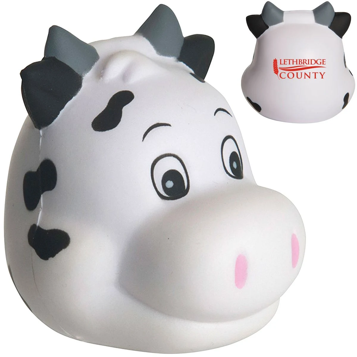 Smiley Cow Head Stress Reliever 1