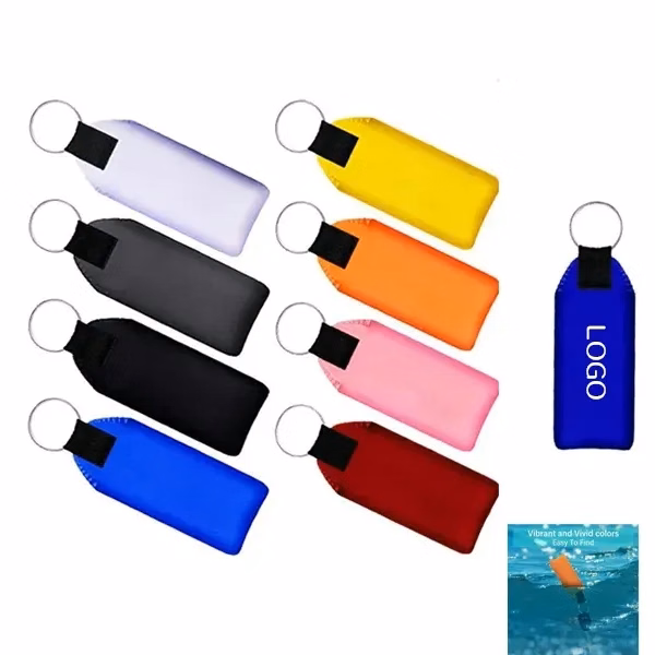 Floating Water-Resistant Neoprene Keychain