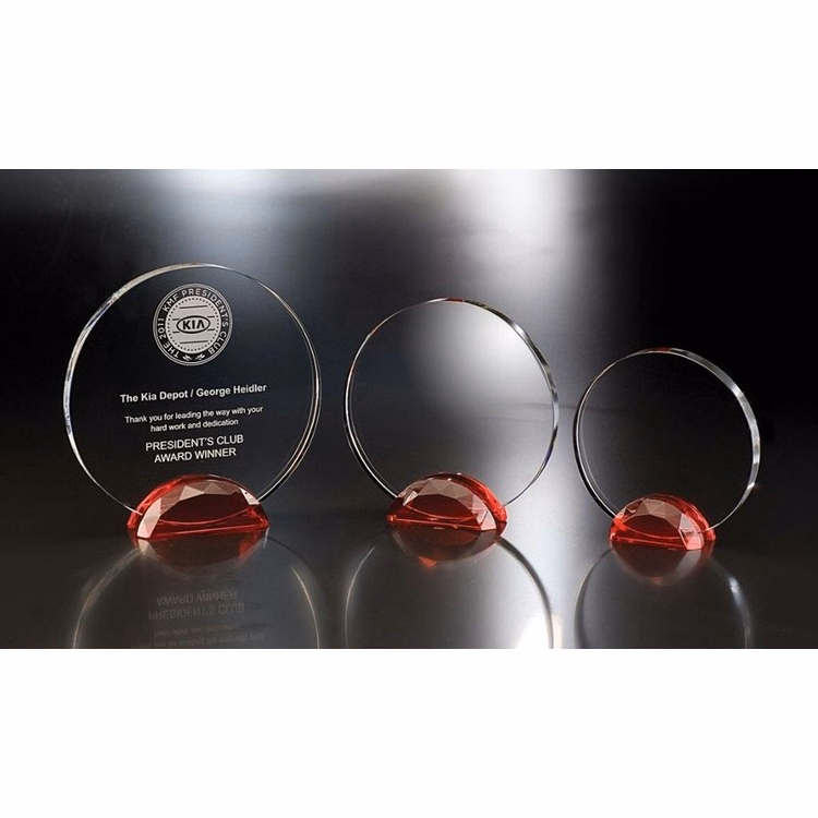Designer Crystal Crispy (Red) Award