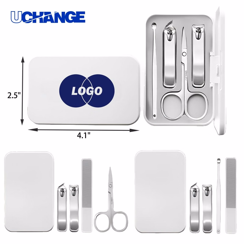 Versatile Stainless Steel Nail Clippers Set