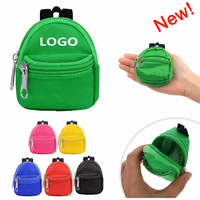 Extra Tiny Zipper Small Coin Purse Pendant