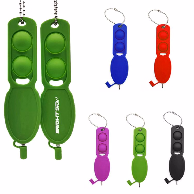 Push-Pop Fidget Pen Keychain