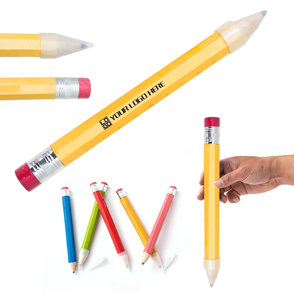 Giant Pencil Wooden Novelty 1