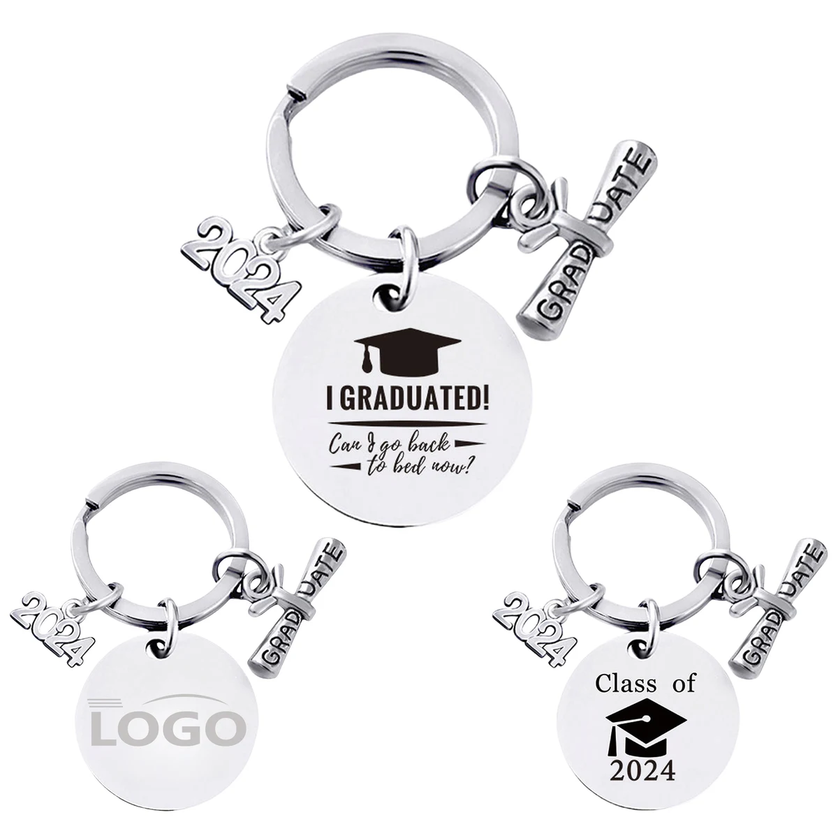 Titanium Steel Keychain MOQ20 1