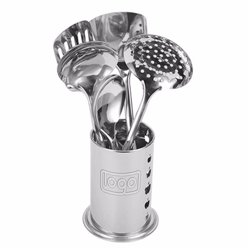 6-Piece Stainless Steel Multifunctional Utensil Set