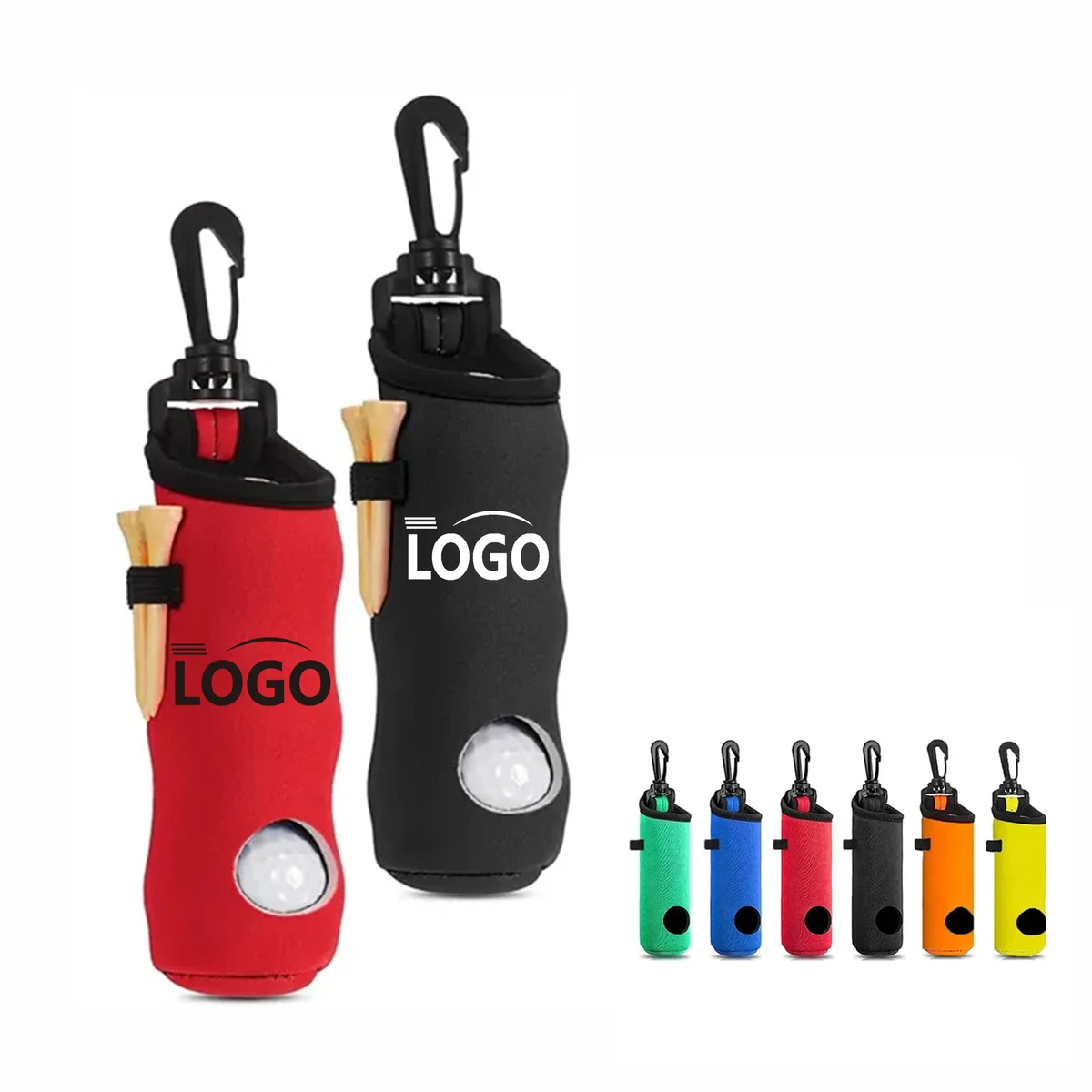 Neoprene Pouch Golf Ball Carry Bag MOQ 10 pcs 1