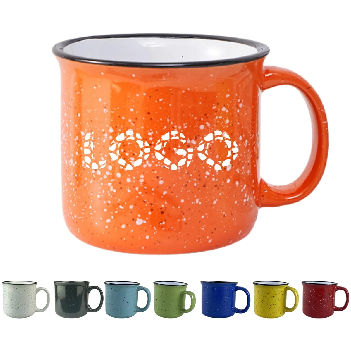 15oz Ceramic Speckled Campfire Mug 1