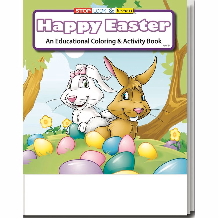 Happy Easter Coloring Books - Ages 3-11 16 Pages