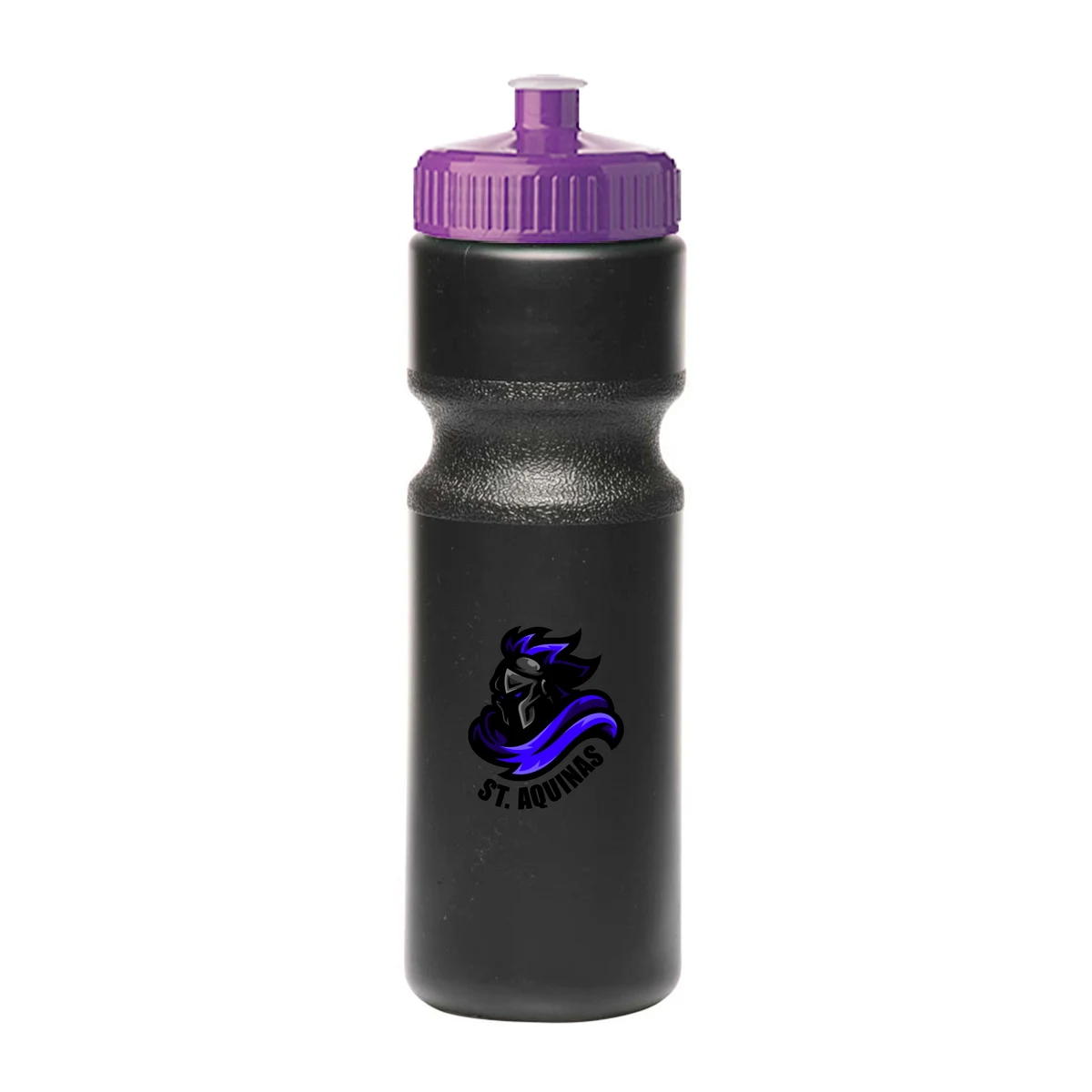 28 oz. Push-Cap Plastic Water Bottle (Full Color Imprint) 1