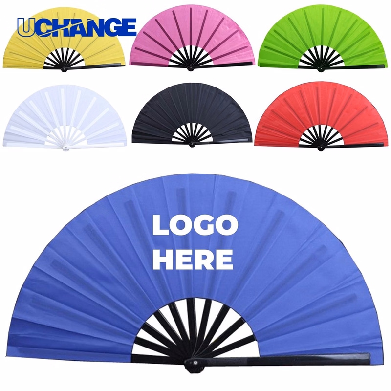Handheld Folding Fan with Enhanced Cooling Performance