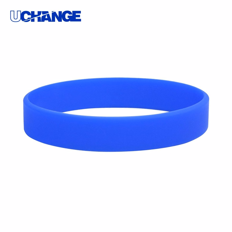 Silicone Text Wristband Bracelet Debossed
