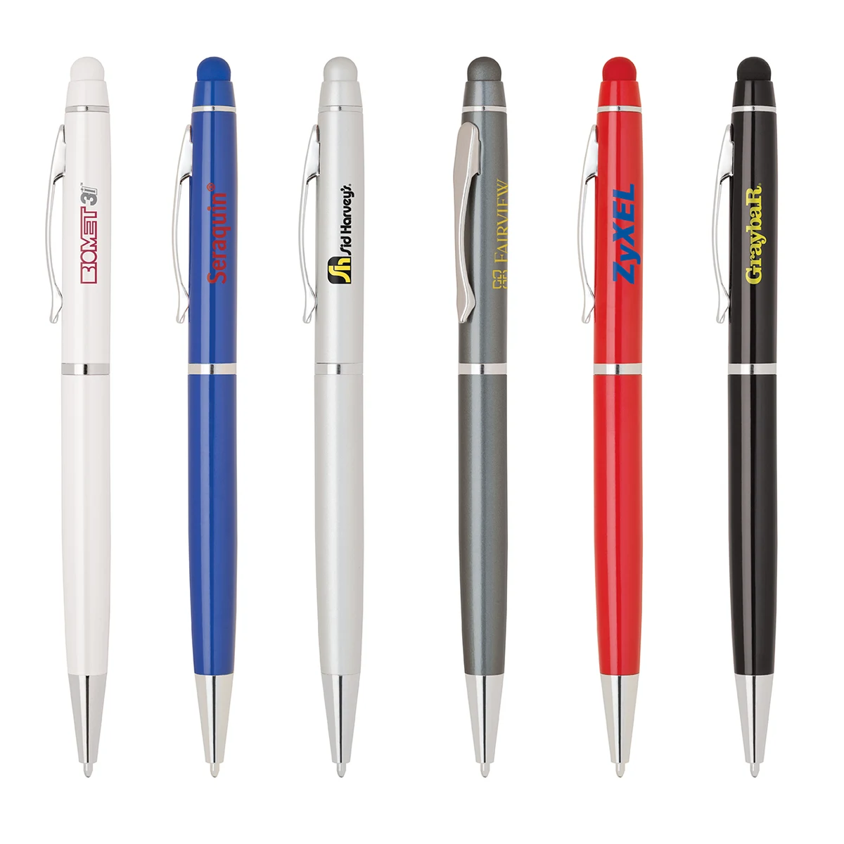 Stylus-458 Twist Action Pen 1