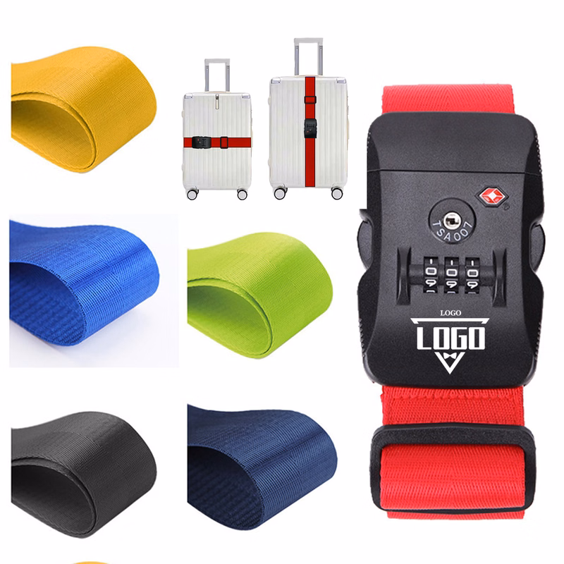 Durable Nylon Suitcase Belt With Secure TSA Combination Lock
