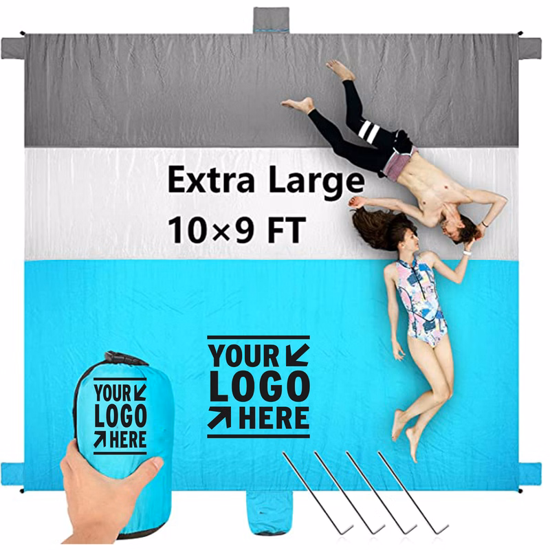 108 x 120 Inches Oversized Waterproof Soft Lightweight Beach Mat