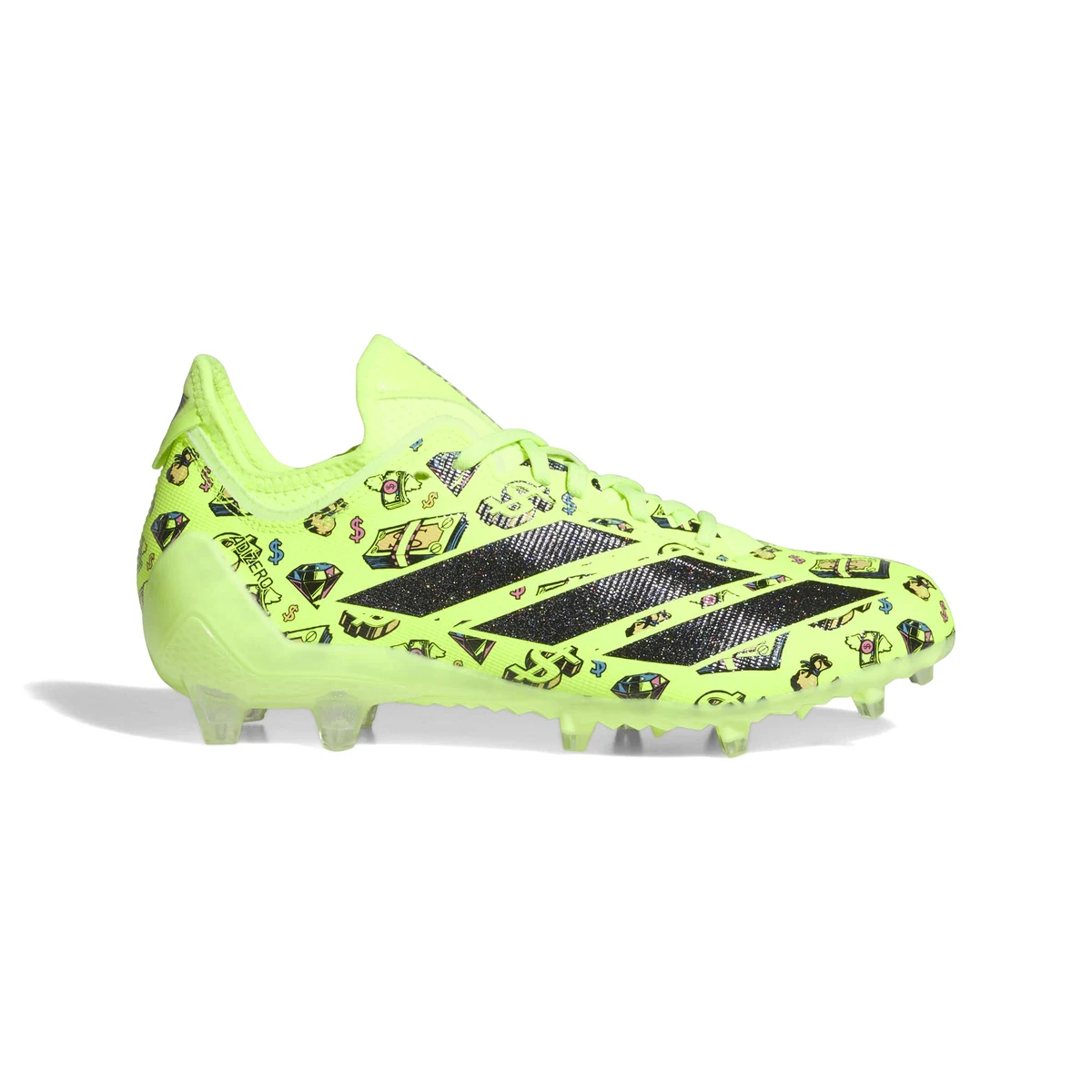 Adizero Electric.1 II Play Money American Football Cleats 1