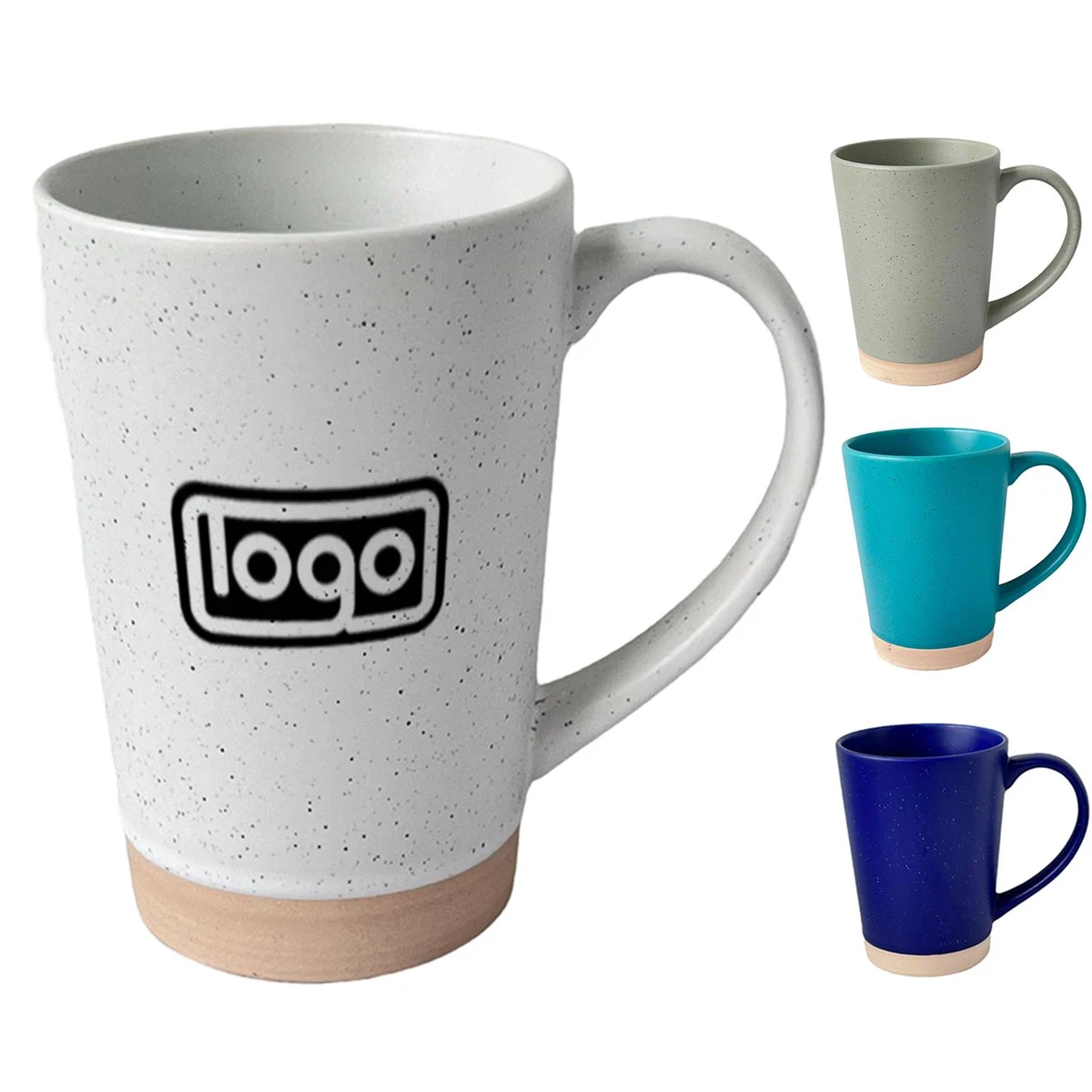 12oz Colorful V-Shaped Mug 1