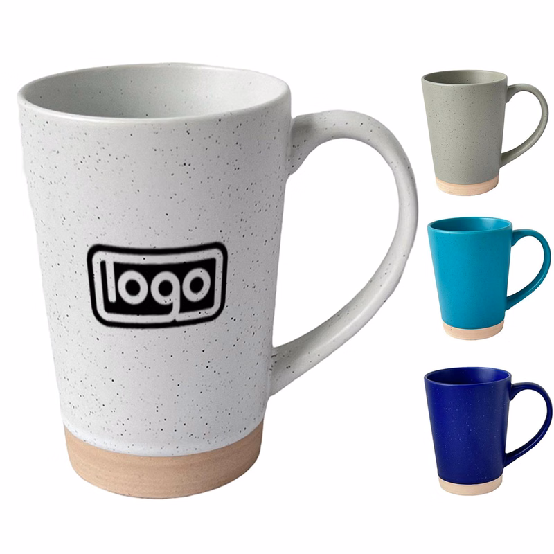 12oz Colorful V-Shaped Mug