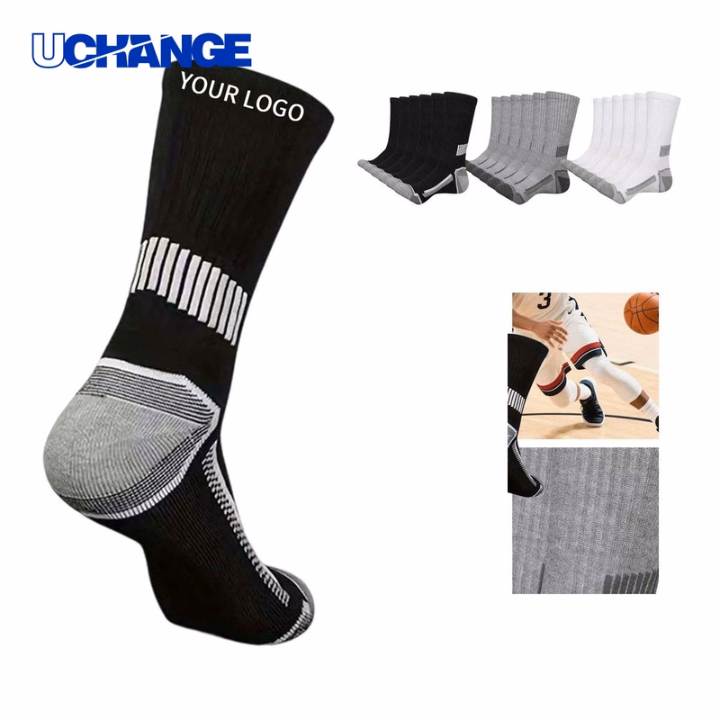 Durable Mid Calf Socks Socks with Reinforced Toe for Training
