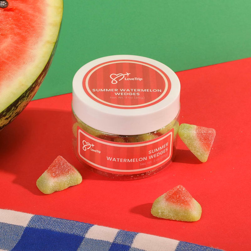 Summer Watermelon Wedges : Small Jar