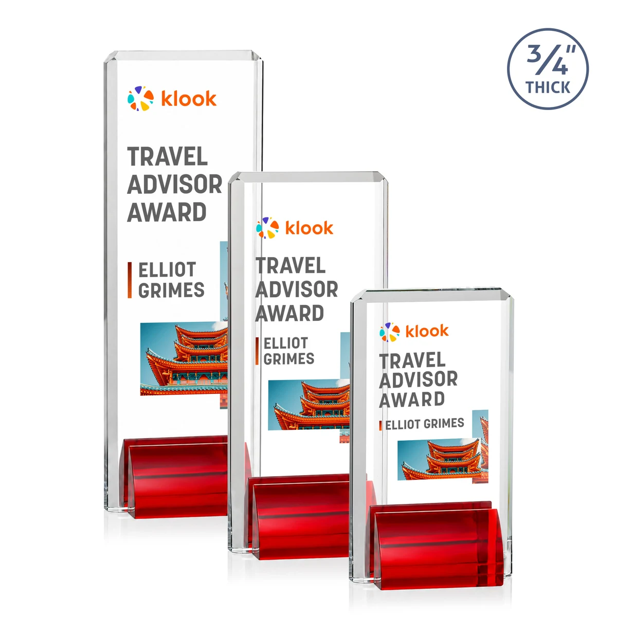 Annapolis VividPrint™ Award - Red 1