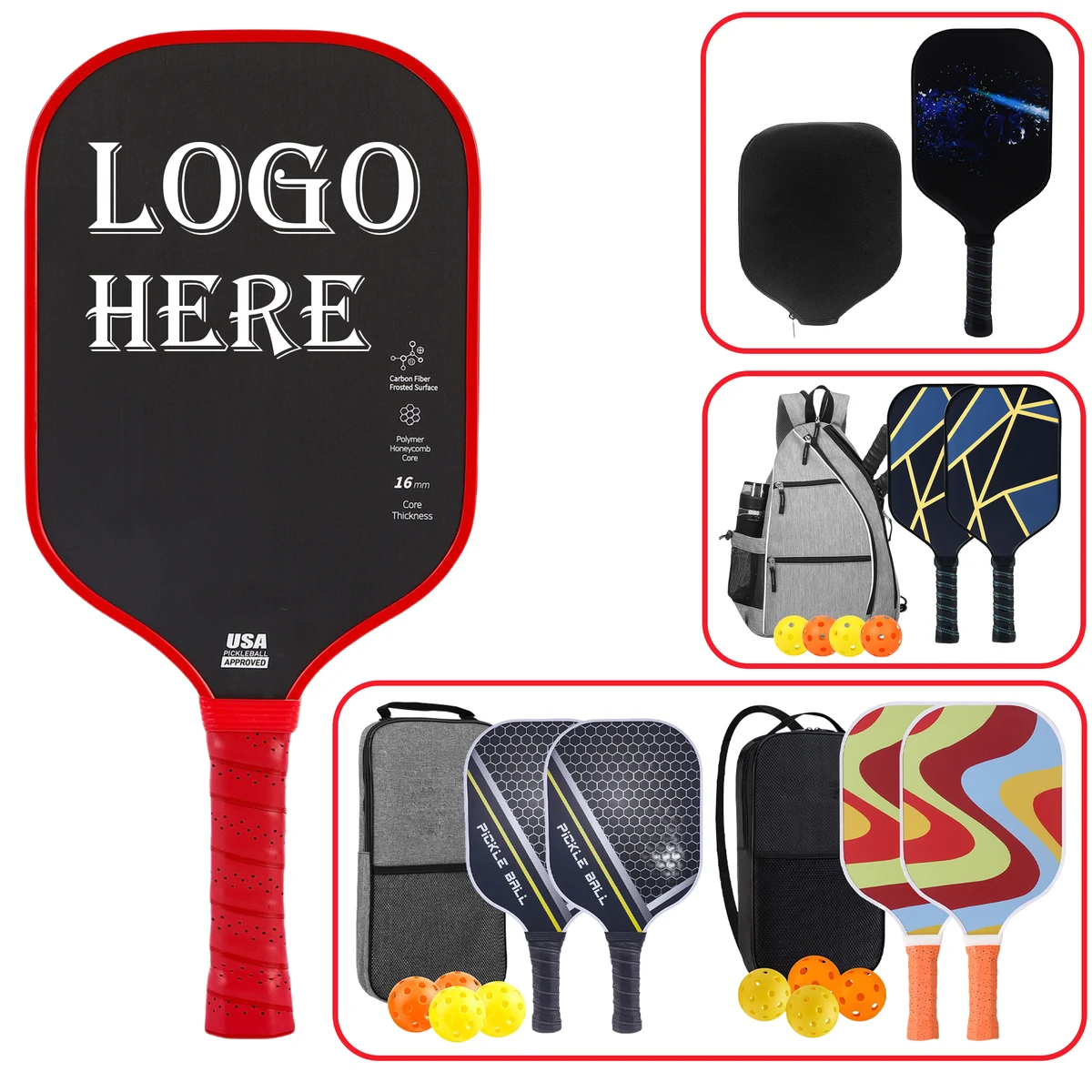 USAAP Pickleball Paddle MOQ20 1